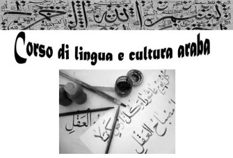 In partenza il corso di lingua e cultura araba