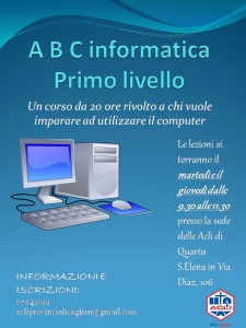 A B C informatica PRIMO LIVELLO