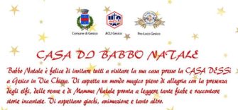 Il 16 dicembre apre a Gesico la casa di Babbo Natale