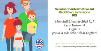 Dal 1 luglio il Reddito di Inclusione sarà esteso a tutti: mercoledì a Cagliari seminario informativo